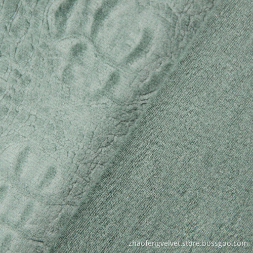 Kain beludru matt holland embossed